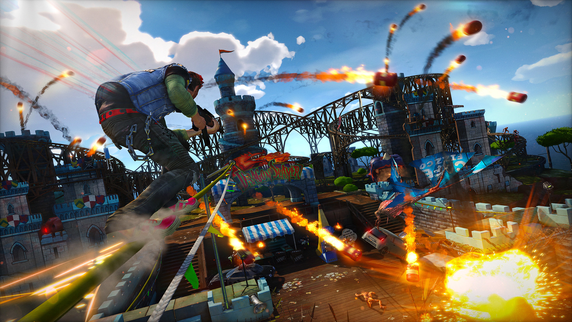 Insomniac Games manda indireta para Ubisoft e mostra assassina jogável em Sunset  Overdrive