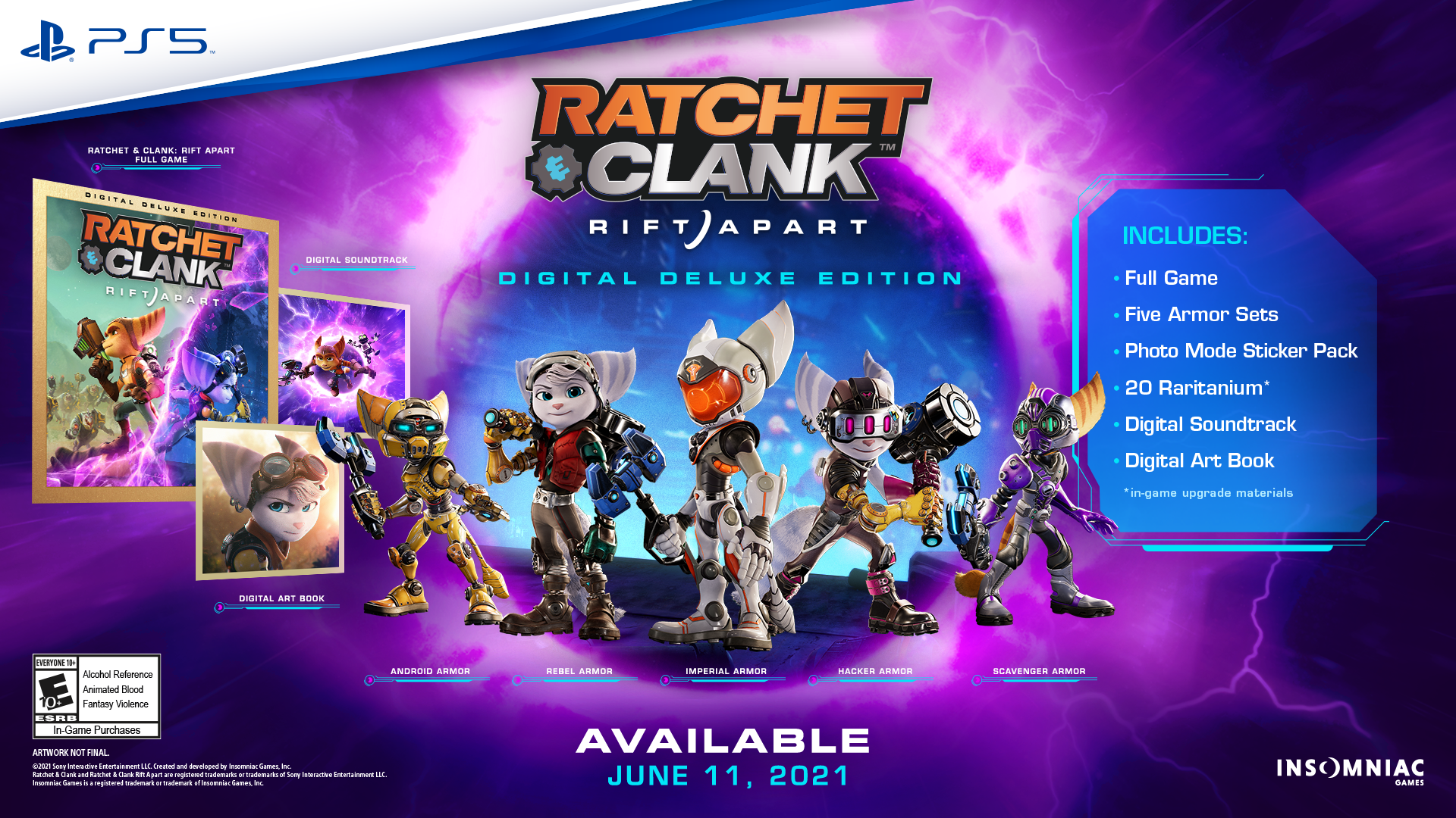 Ratchet & Clank PS4 vs Ratchet & Clank: Rift Apart PS5, FacetoFace
