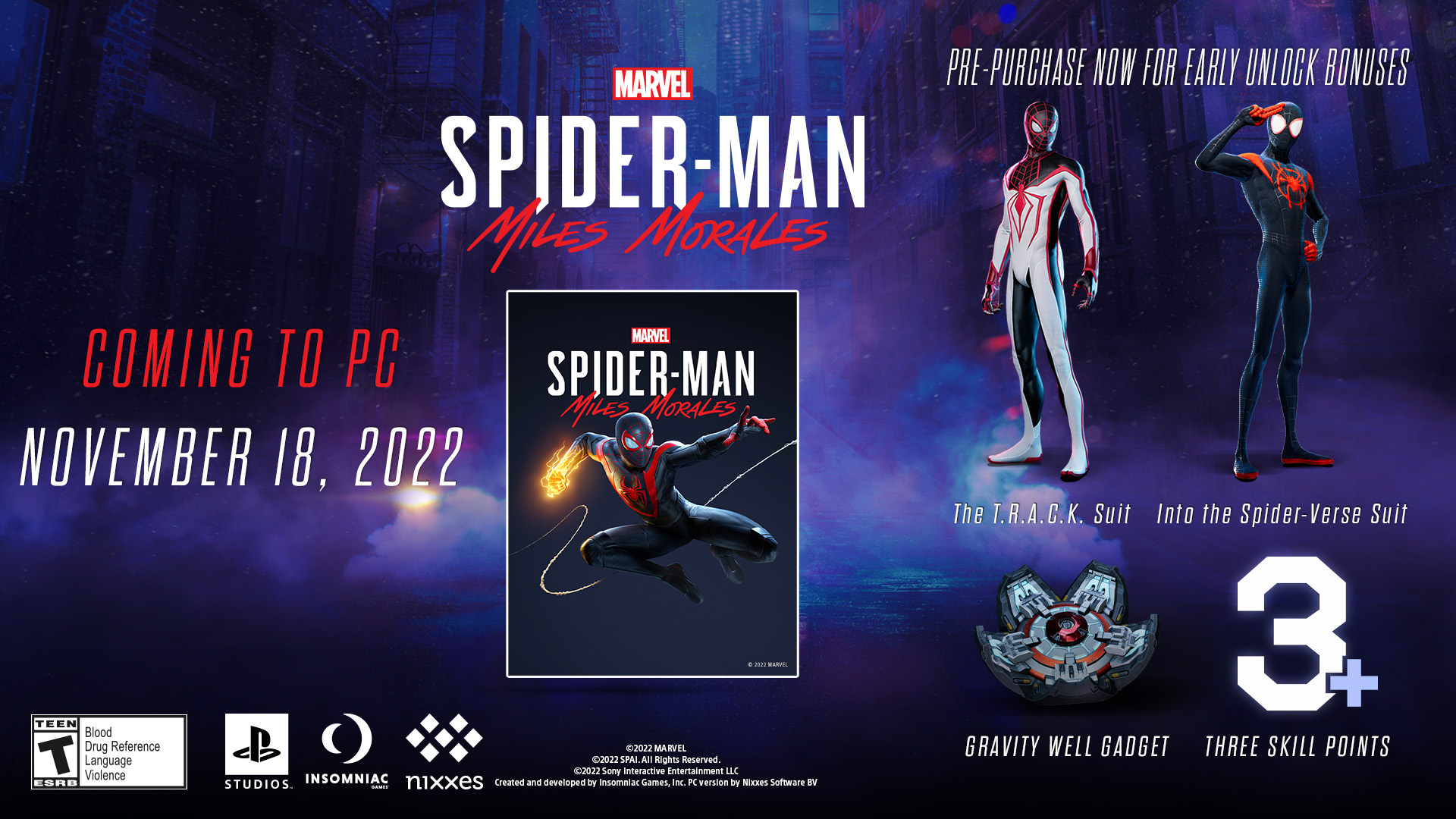 Insomniac Games on X: Pre-order Marvel's Spider-Man 2 starting June 16 at  10AM (US: 7AM PT) local time! More info:  Reminder:  the Collector's Edition will be sold exclusively on PlayStation Direct